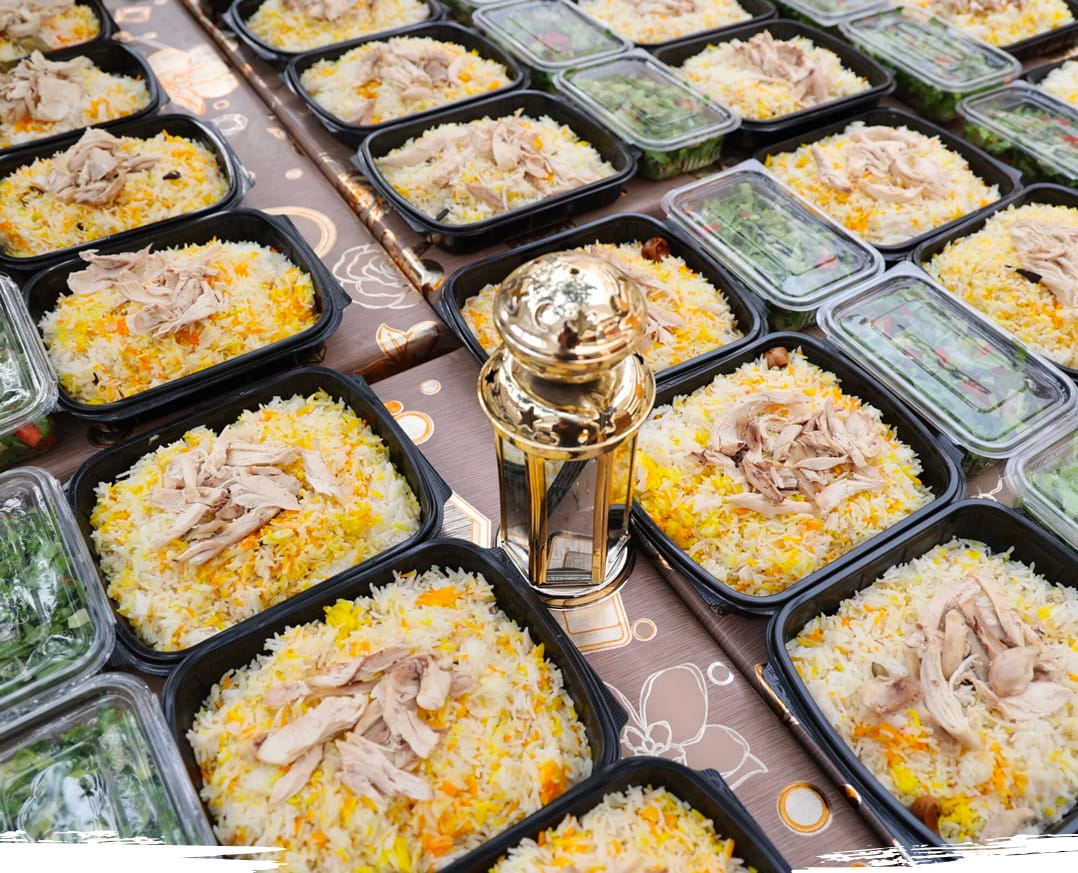 "Fidya Kaffara meals for needy people"